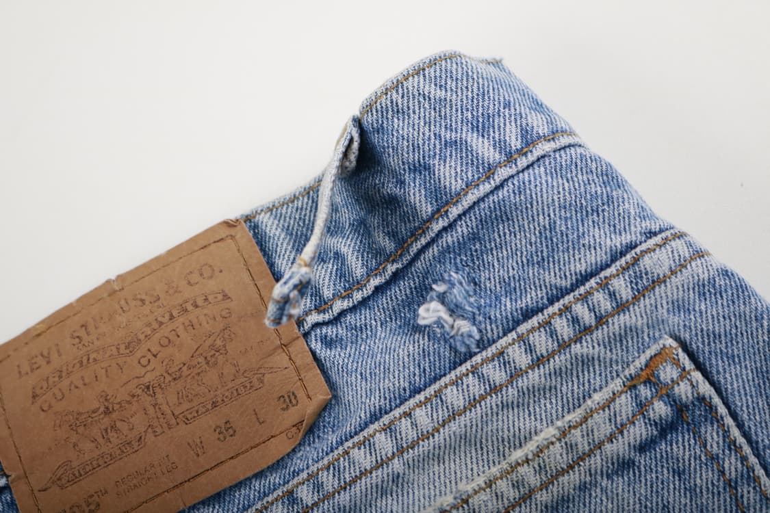 [36인치] 90's 리바이스 505 오렌지탭 데님팬츠 상품이미지9