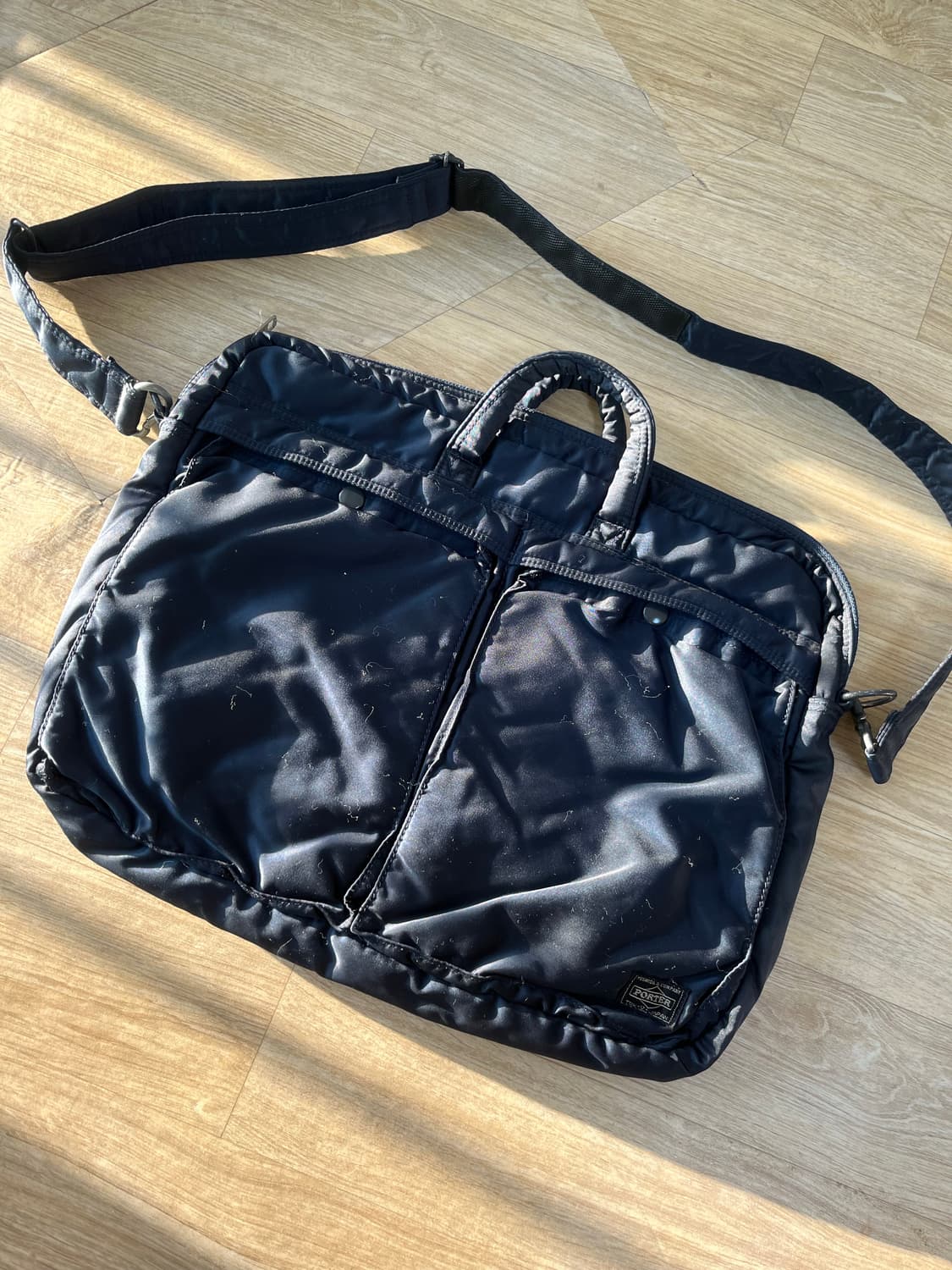 헤드포터 탱커 2way 브리프케이스 아이언 블루 상품이미지1