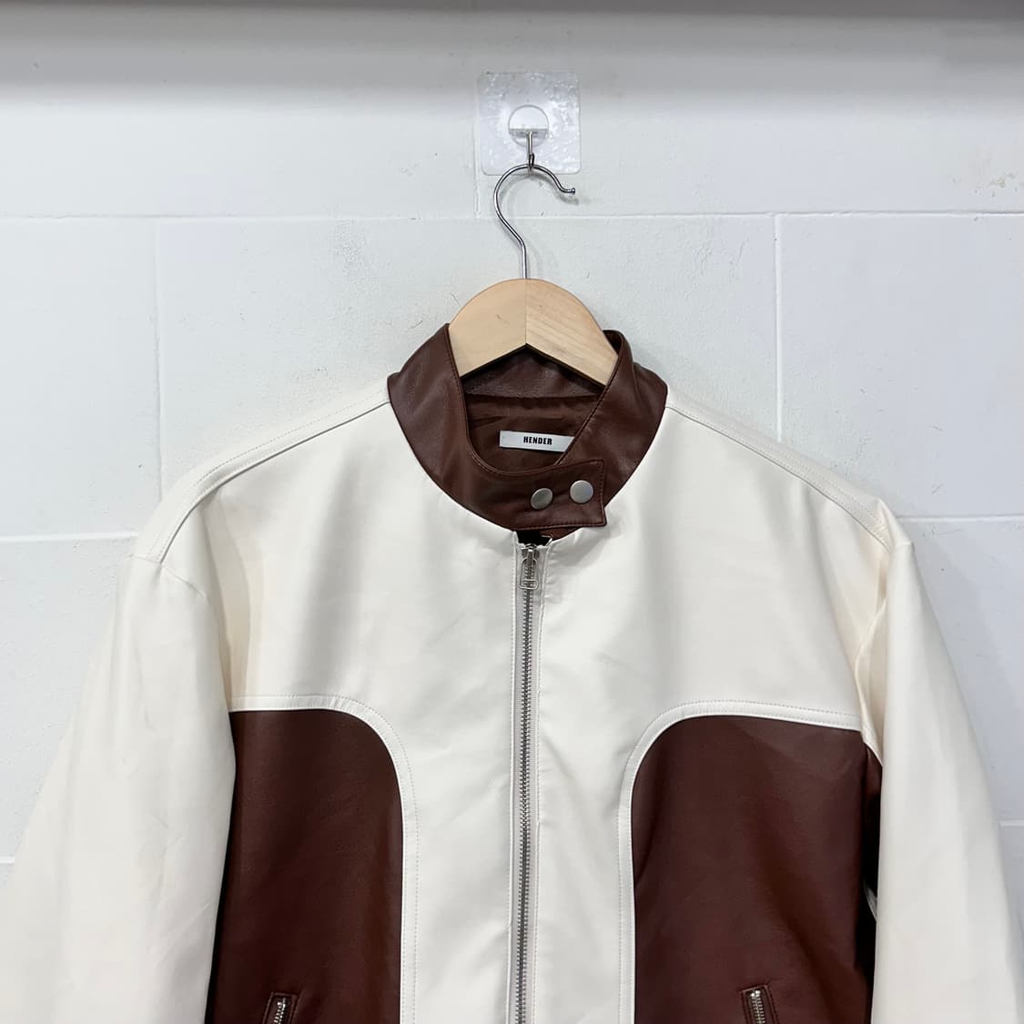 HENDRR 레더 자켓 상품이미지2