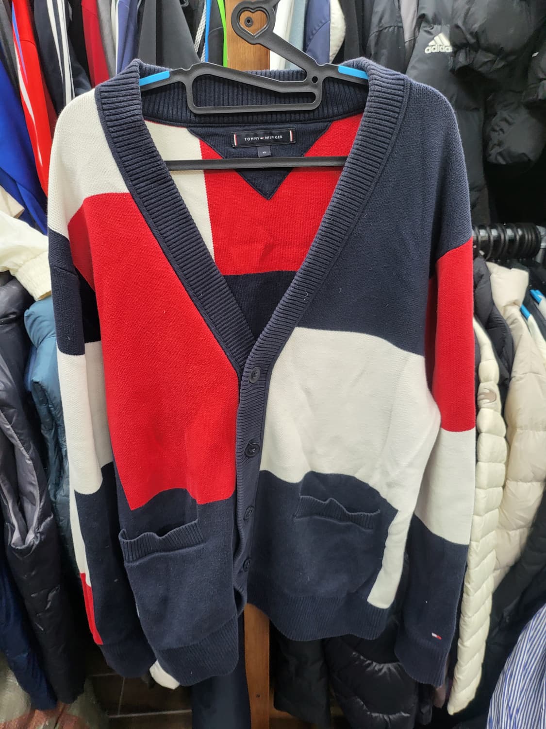 타미힐피거 가디건 xl 상품이미지1