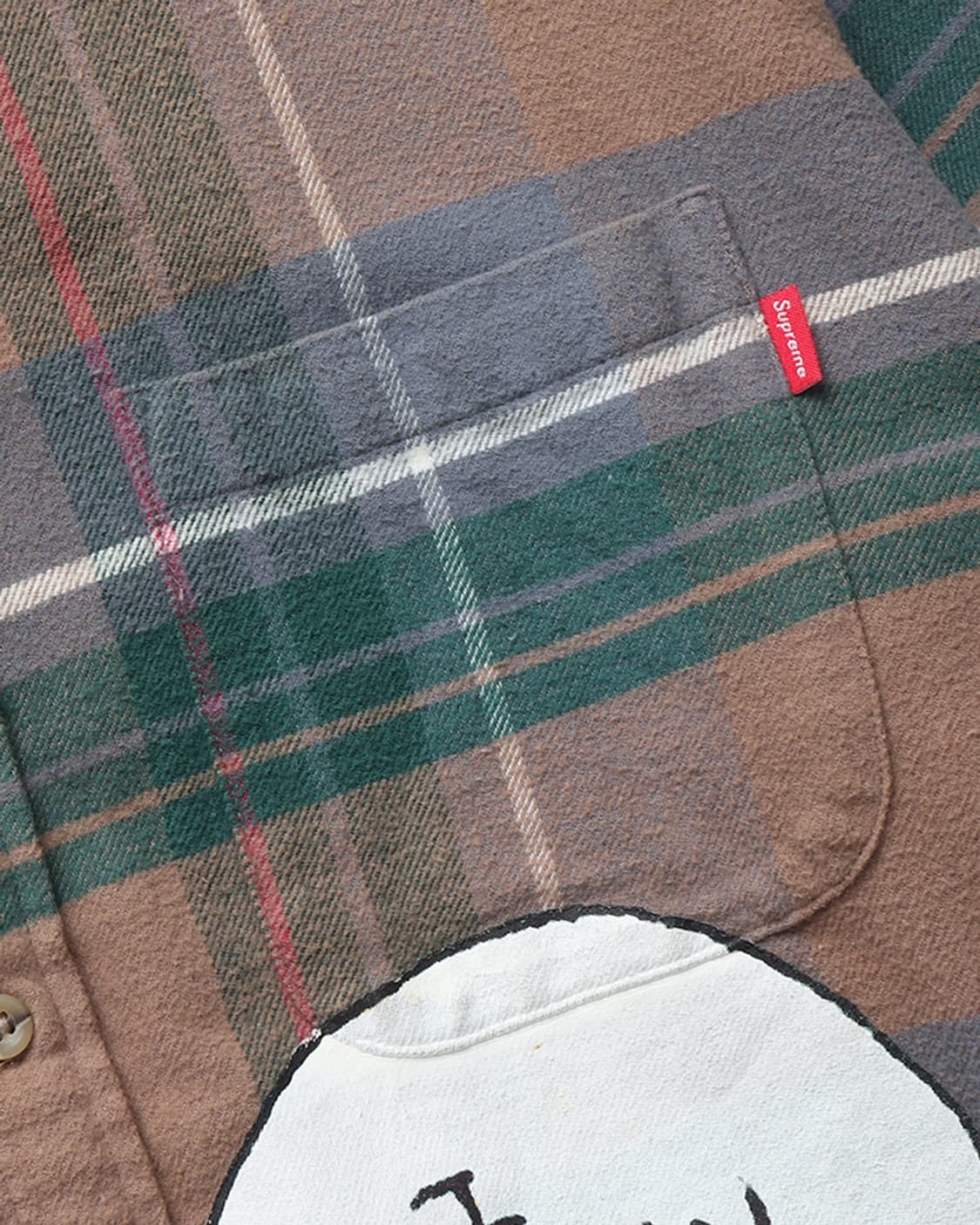 슈프림 Supreme Daniel Johnston Plaid Shirt 상품이미지8