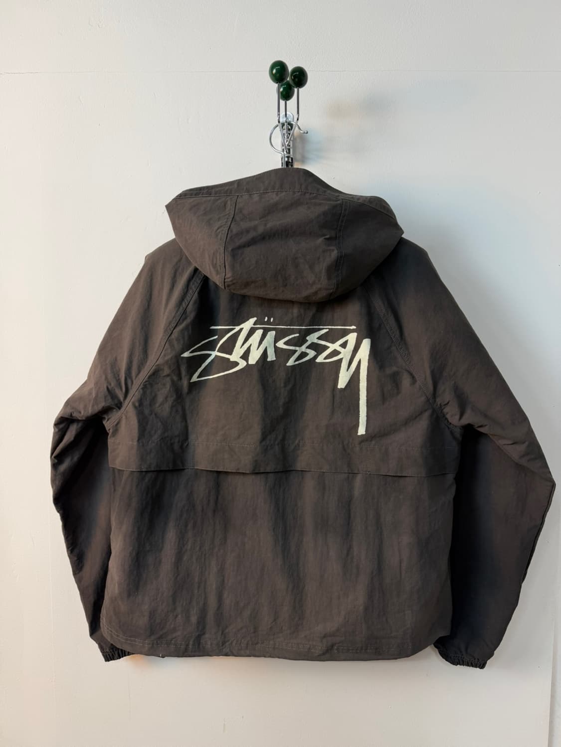 스투시 웨이브 다이 비치 쉘 자켓  상품이미지5