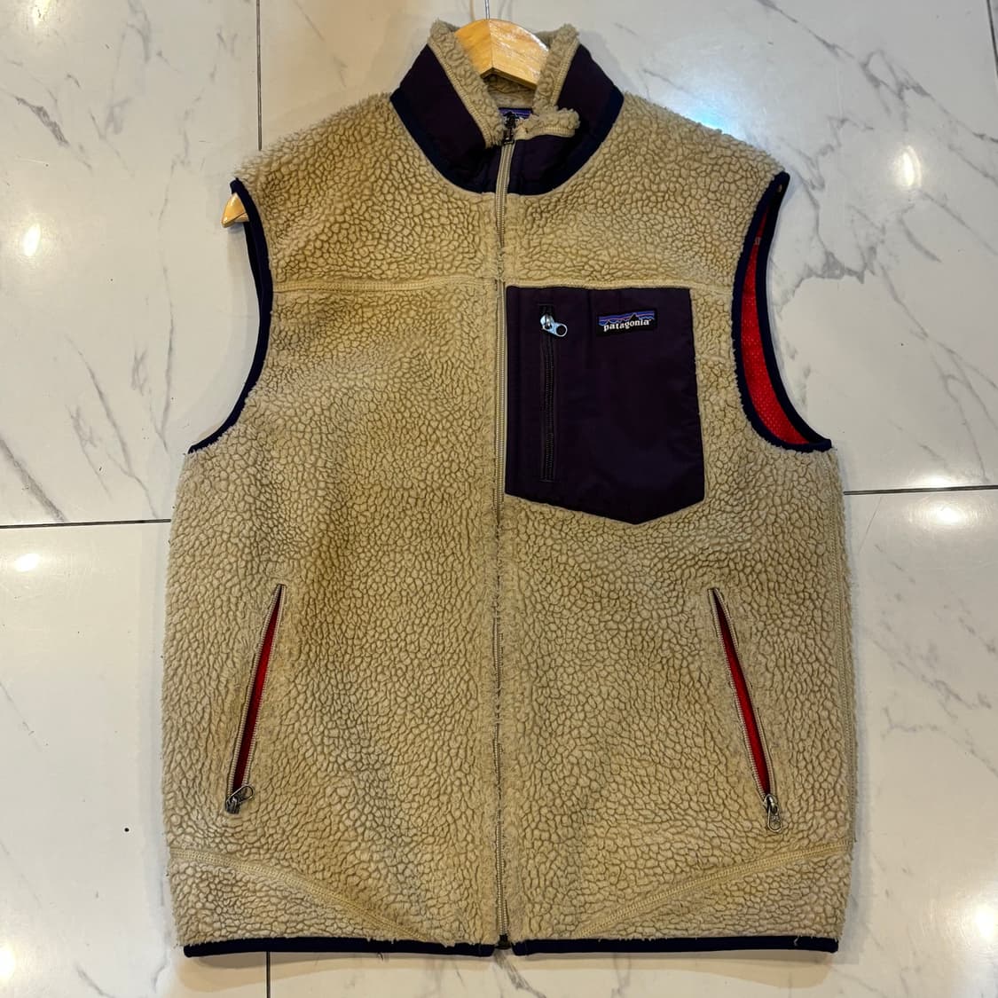 파타고니아 레트로 파일 조끼 베스트 베이지 m 상품이미지1