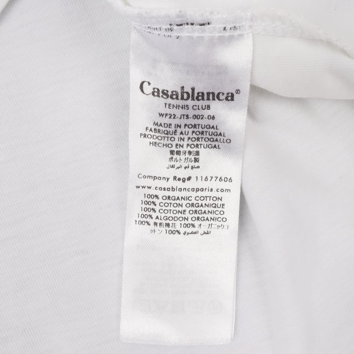 Casablanca 카사블랑카 로고 티셔츠 상품이미지9