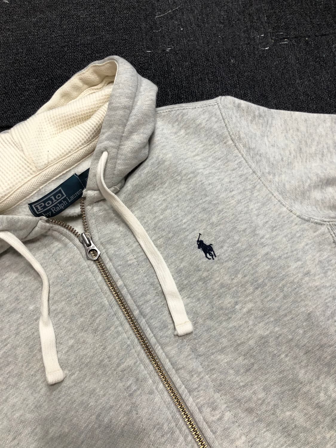 폴로 그레이 후드집업 M 상품이미지6