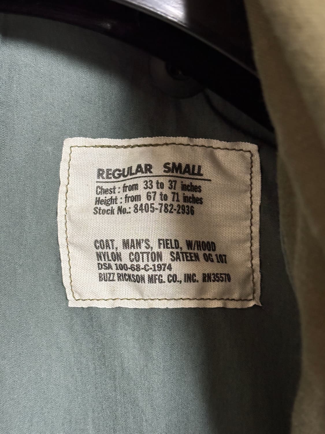 버즈릭슨 m65 필드자켓 상품이미지2