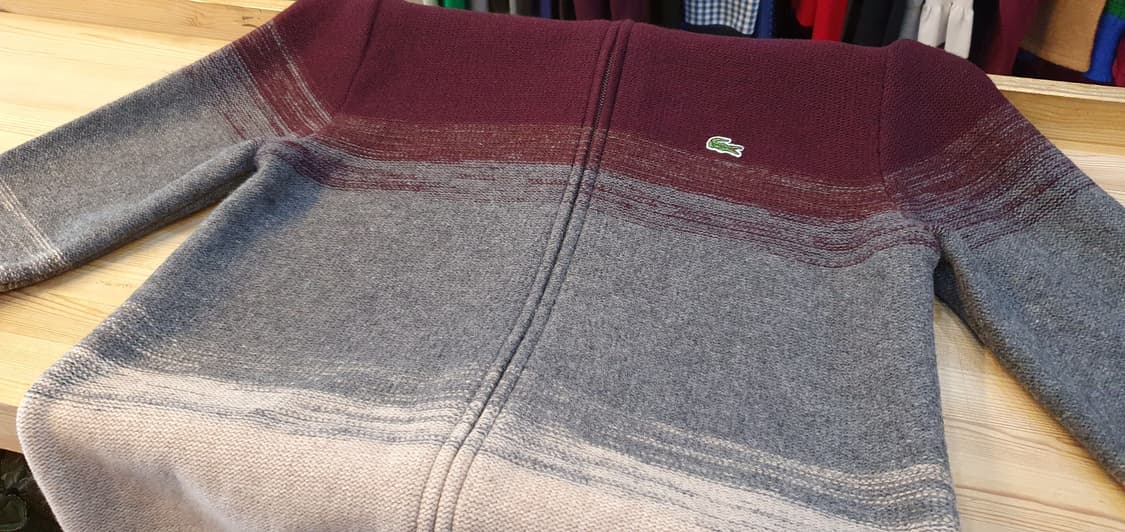 95.라코스테 집업 니트점퍼 상품이미지5