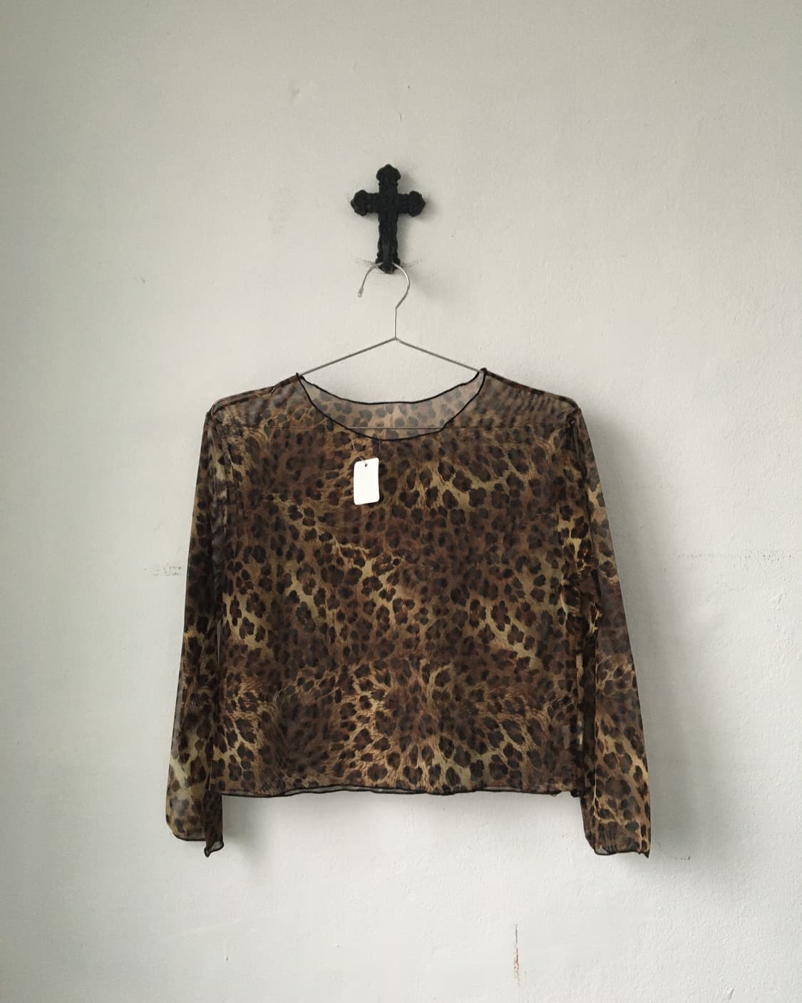 Leopard pattern top 상품이미지1