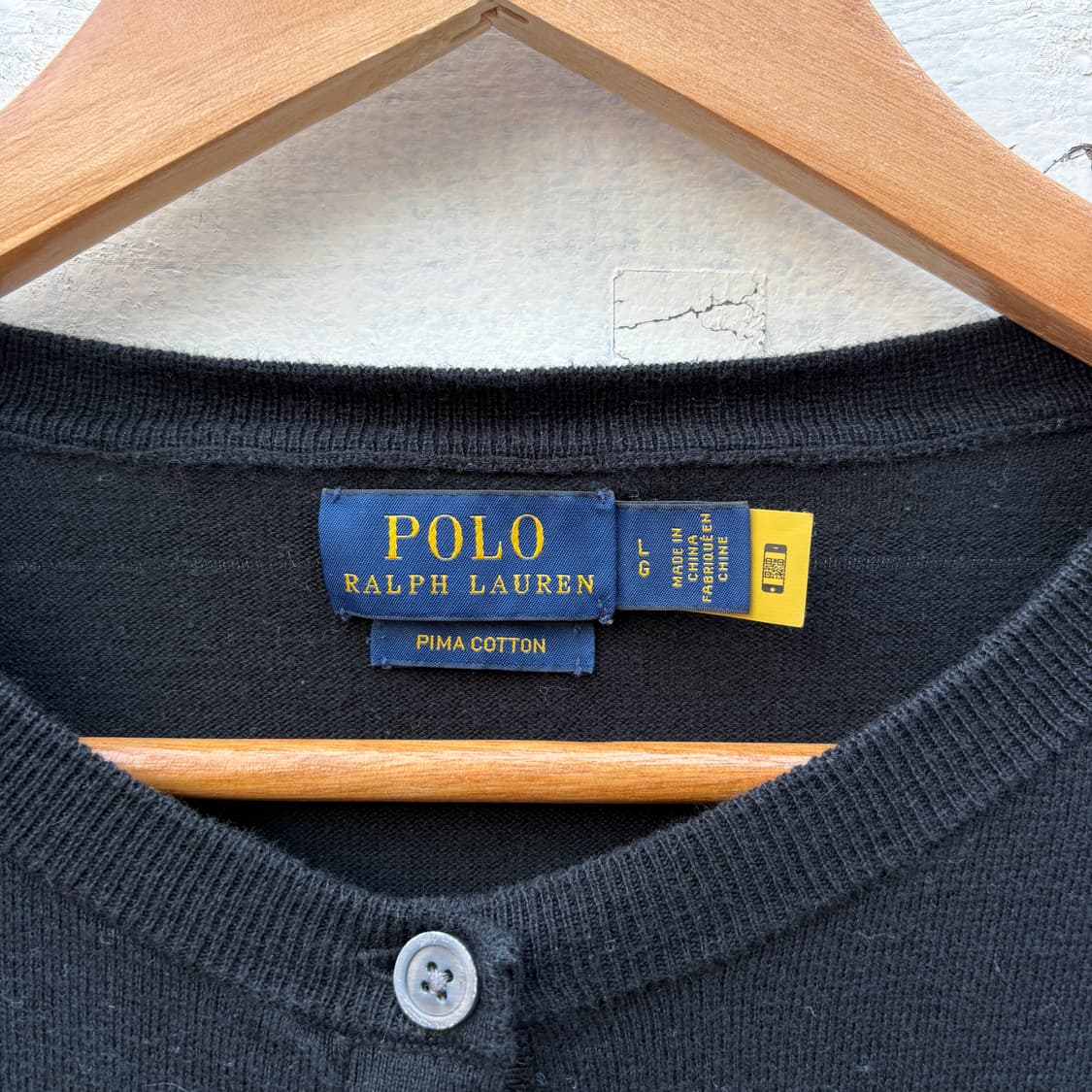 Polo 폴로 피마코튼 니트 가디건 상품이미지3