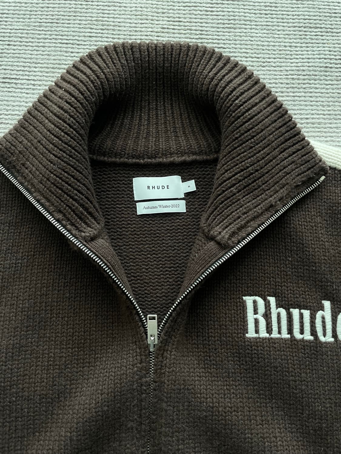 루드 니트 집업 상품이미지2