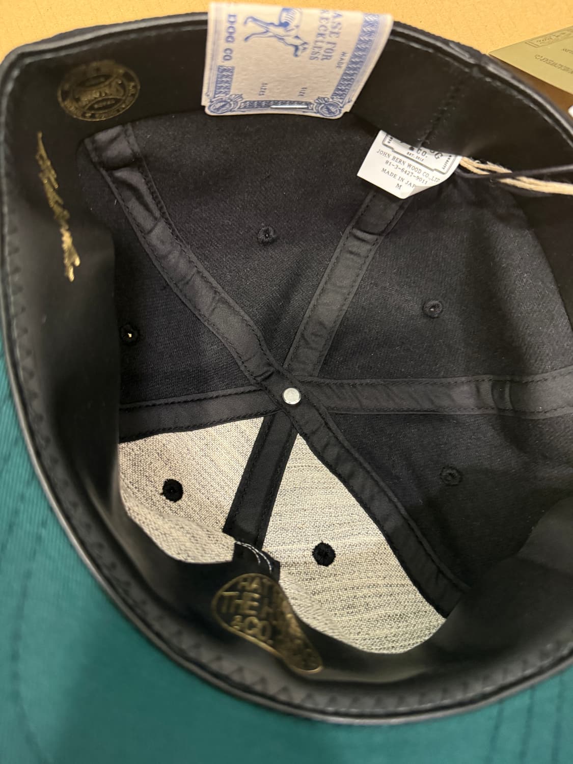 A.G.스폴딩&브라더스 THE H.W.DOG&CO. 콜라보 볼캡, 블랙  상품이미지3