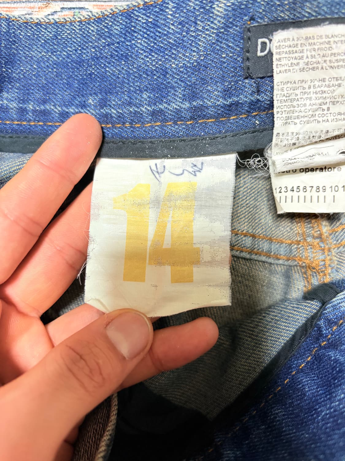 2000’s dolce & gabbana  classic jeans  상품이미지4