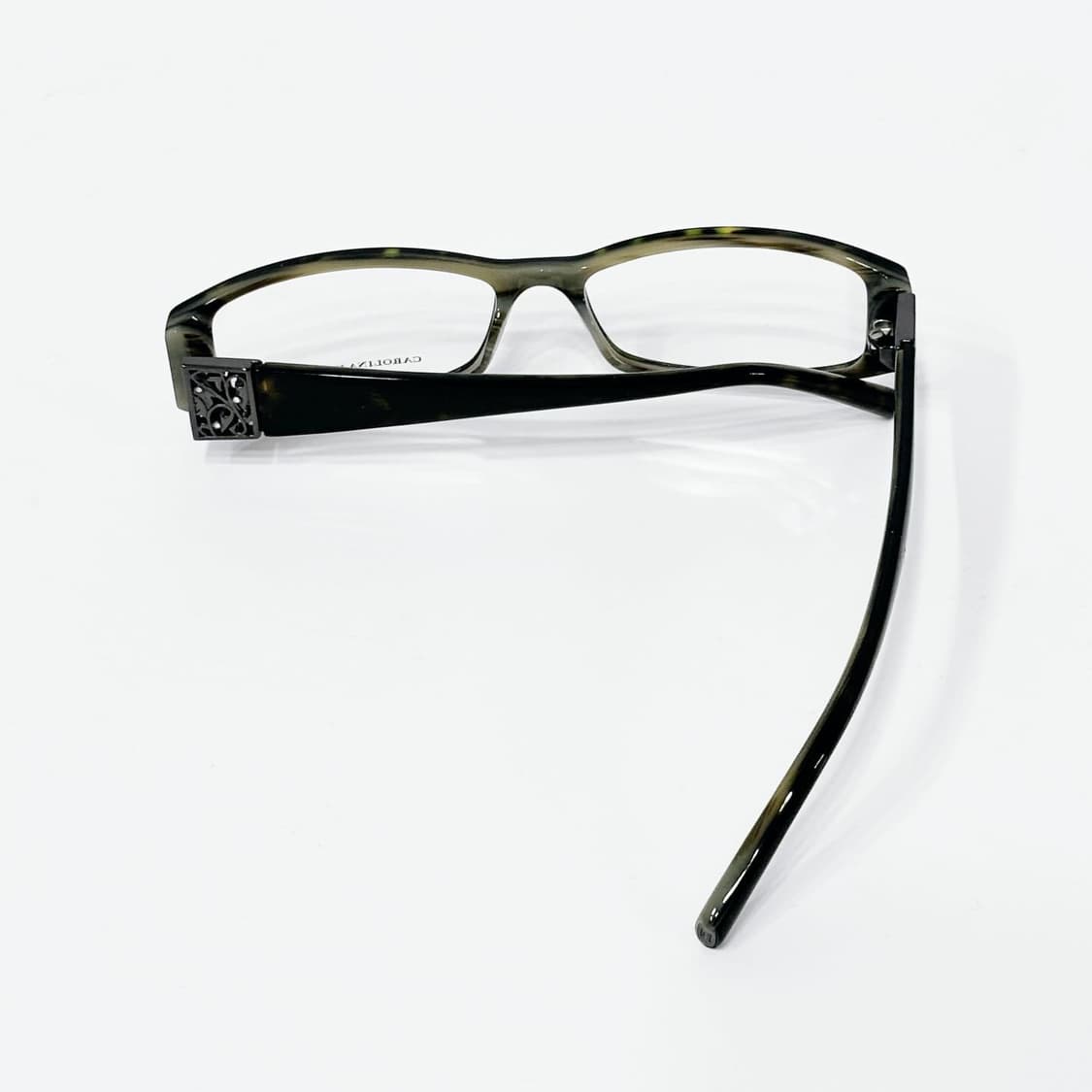 CAROLINA HERRERA 그린 뿔테 데드스탁 빈티지안경 상품이미지3