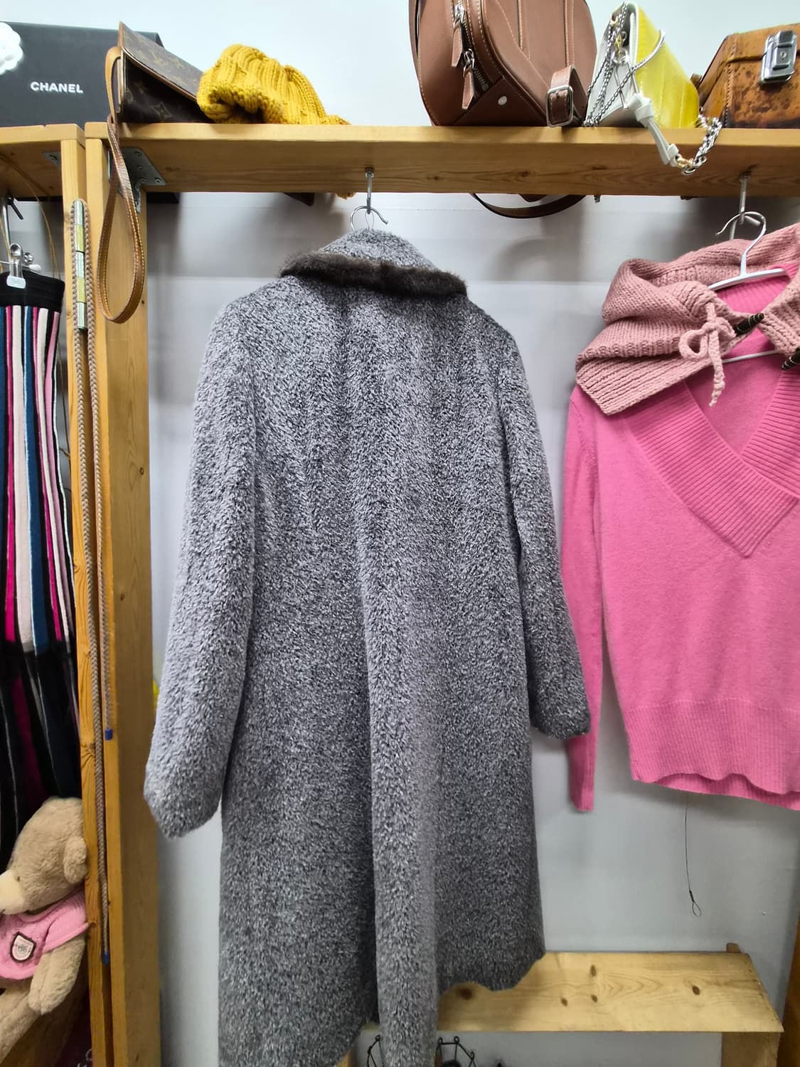 안혜영 밍크 알파카코트 상품이미지8