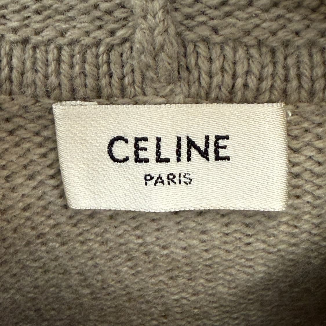 [리오브전포점] 셀린느 스몰로고 캐시미어 니트 후드 상품이미지3