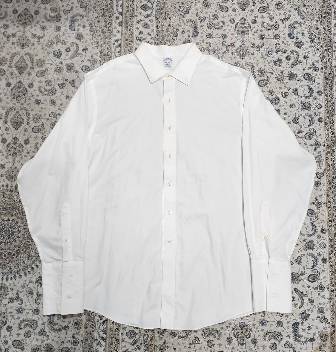 브룩스브라더스 클래식 커프스 화이트 셔츠 상품이미지1