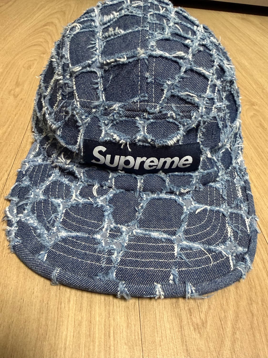 슈프림 데님 캠프캡 상품이미지1