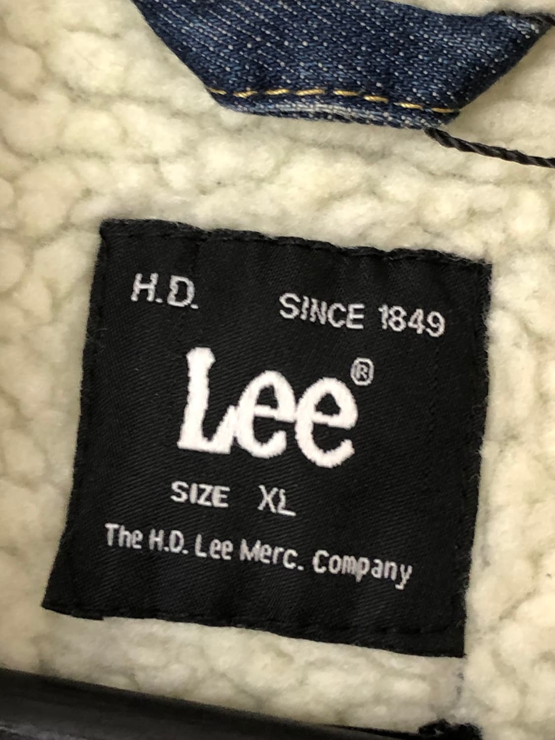 Lee 양털 데님 자켓    상품이미지9