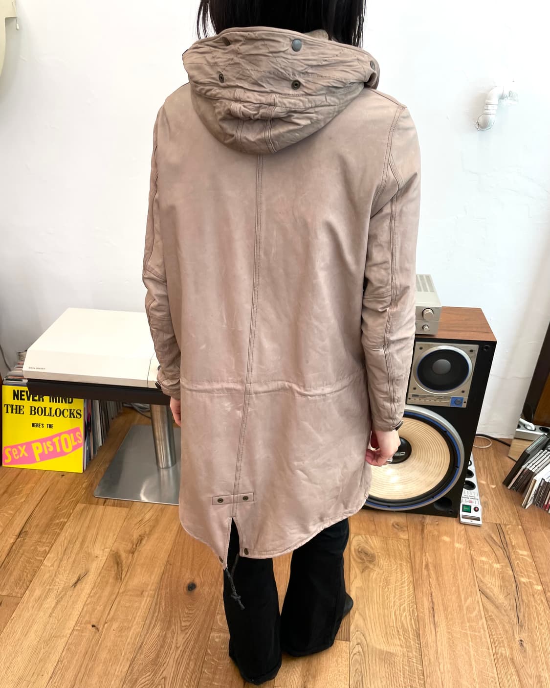 sisii 레더 피쉬테일 파카 상품이미지3