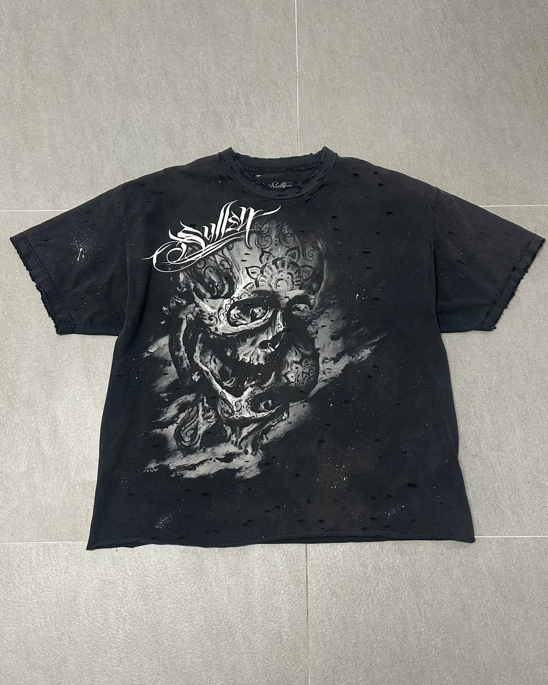 (2XL)스컬 USA 커스텀 반팔-M2003 상품이미지1