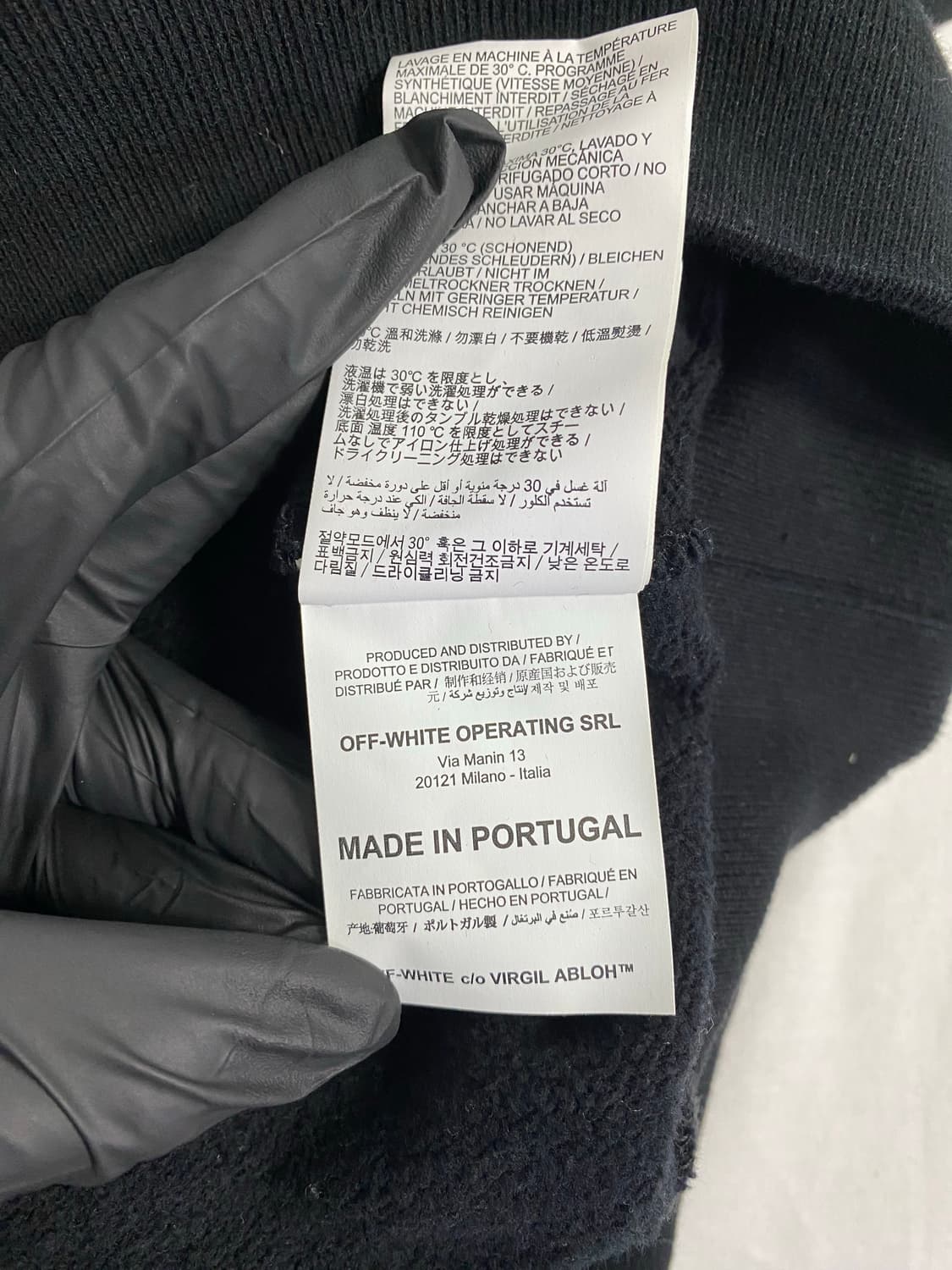 오프화이트 19FW 아크릴 애로우 후드티 M <596> 상품이미지8