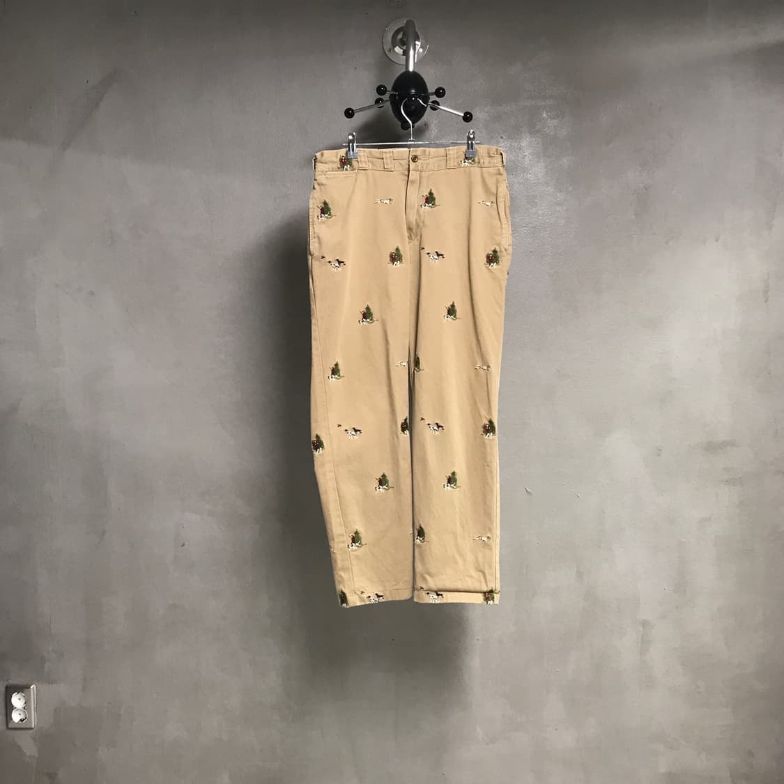 폴로 랄프로렌 멀티 자수 치노 팬츠 베이지 32/32 상품이미지1