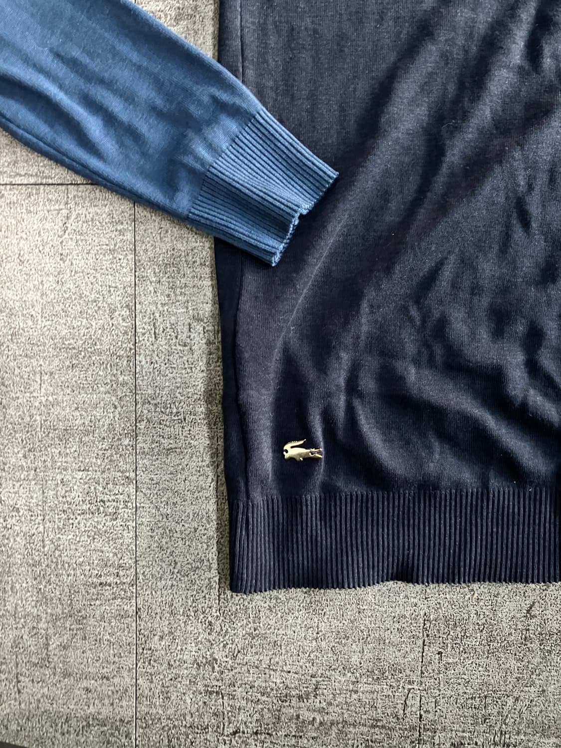 Lacoste 라코스테 핀터깔y2k 블럭 나그랑가디건 상품이미지2