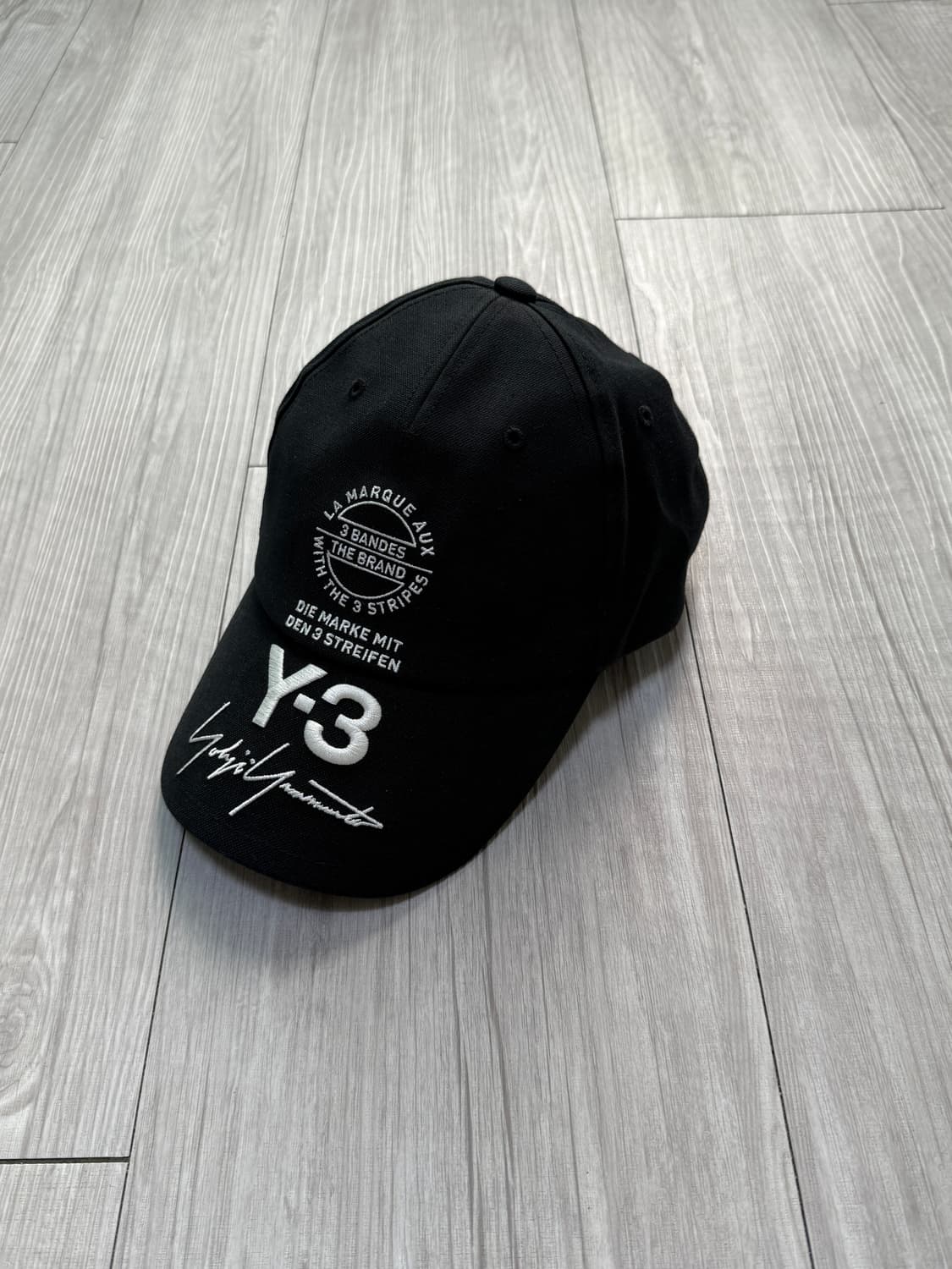 [OS] Y-3 요지 야마모토 볼캡 블랙 상품이미지1