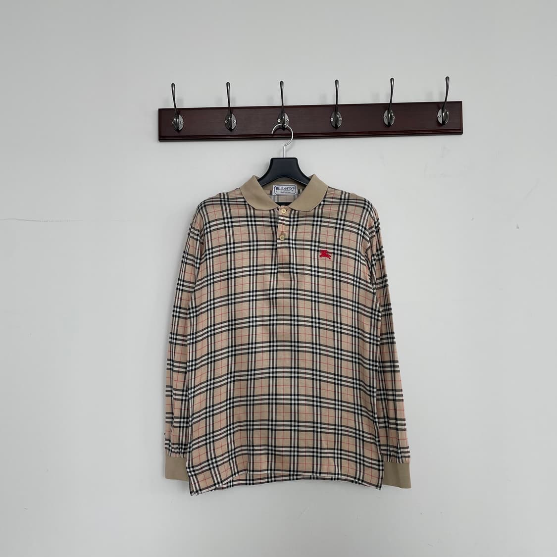 버버리 노바체크 긴팔 티셔츠 상품이미지2