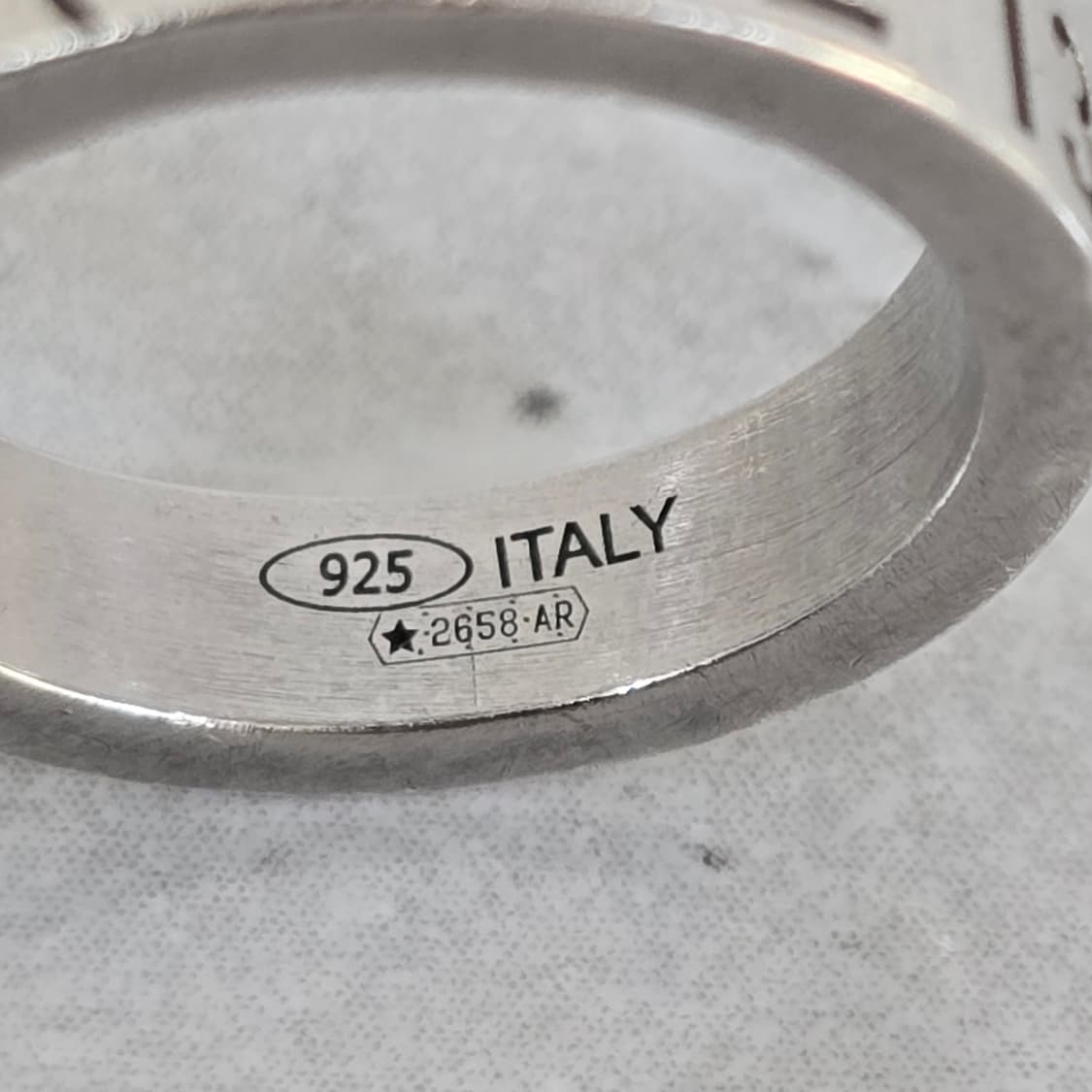 메종 마르지엘라 뉴메리컬 실버 넘버 링 반지 8호 판매 상품이미지7