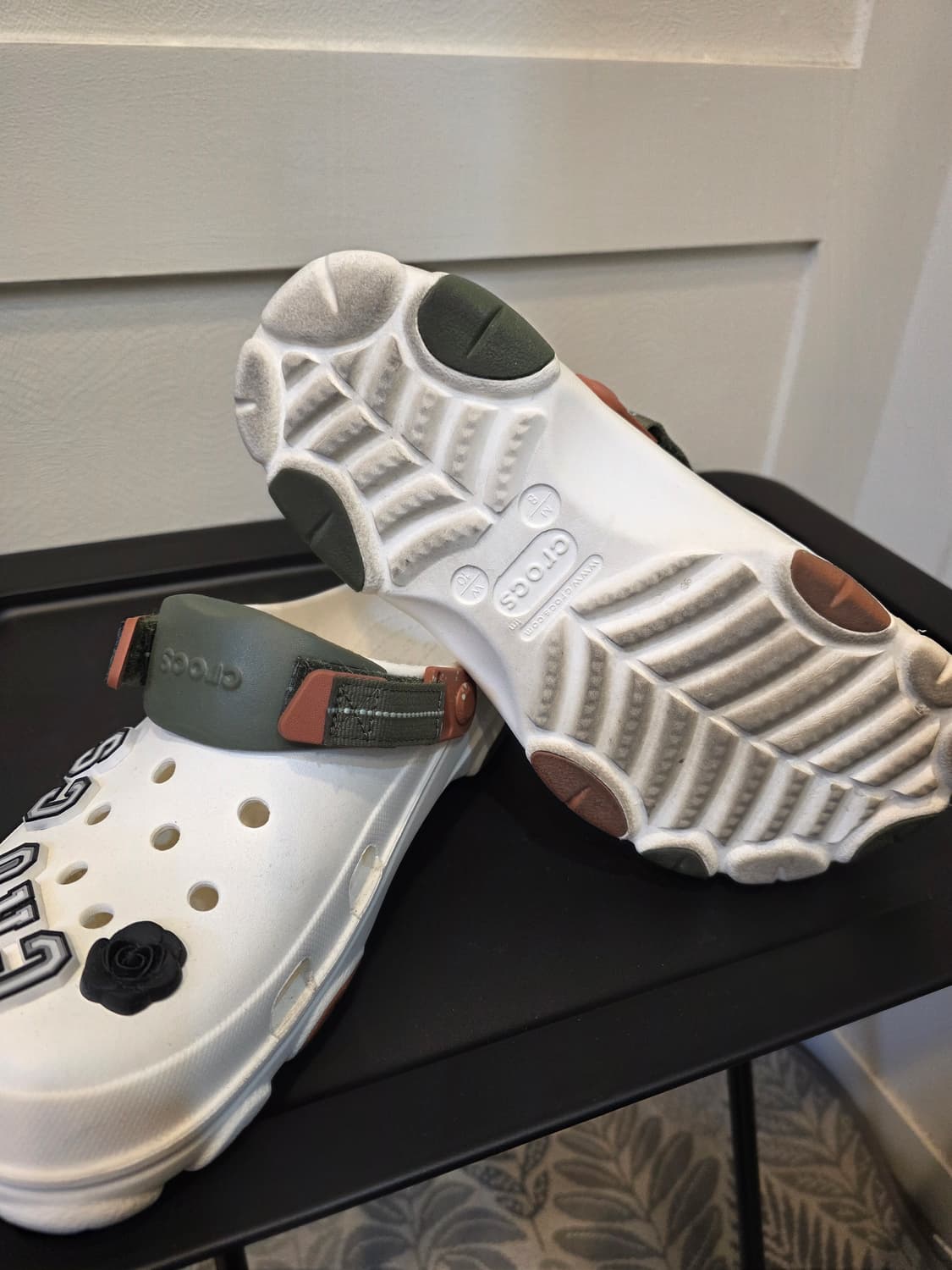 크록스 화이트 클로그 샌들 상품이미지6