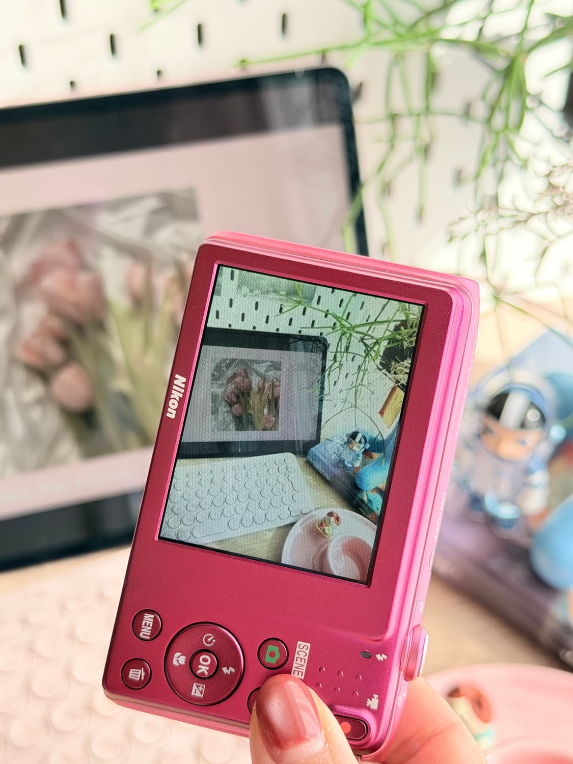 ✨에스파 픽 미품 풀박스✨ 니콘 쿨픽스 S3600 캔디핑크 🍭 상품이미지9