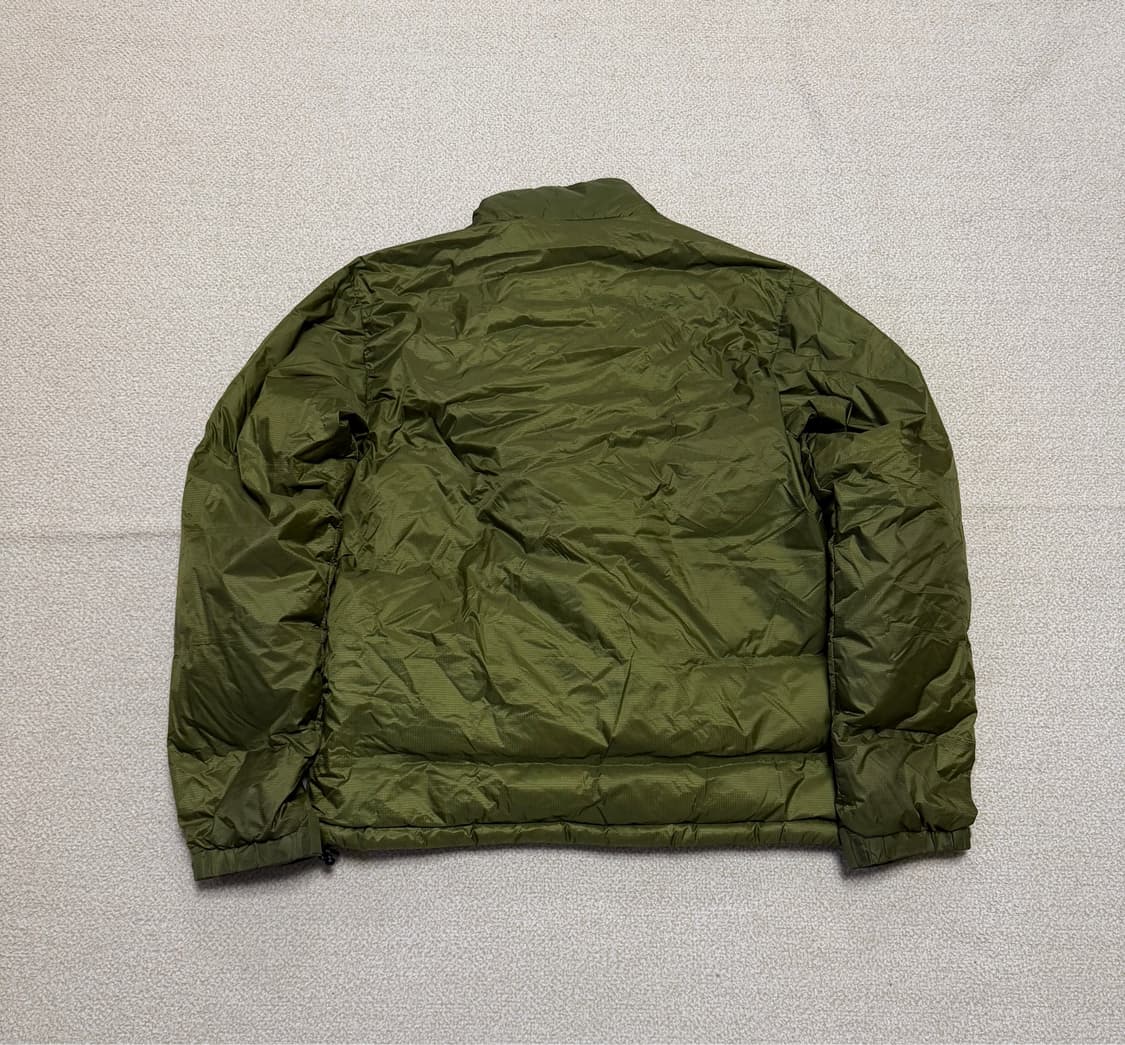 몽벨 재팬 알파인 카키 다운 패딩 자켓 상품이미지2