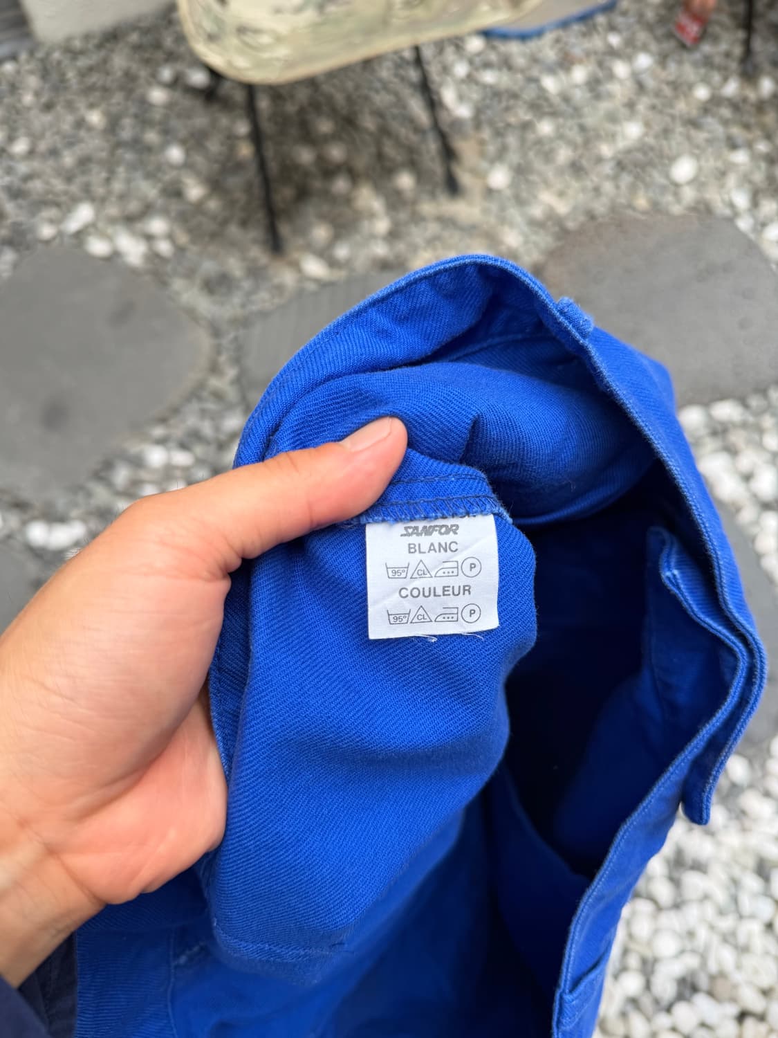 1980s Molinel WASHED BLUE FRENCH 프렌치워크팬츠 상품이미지6