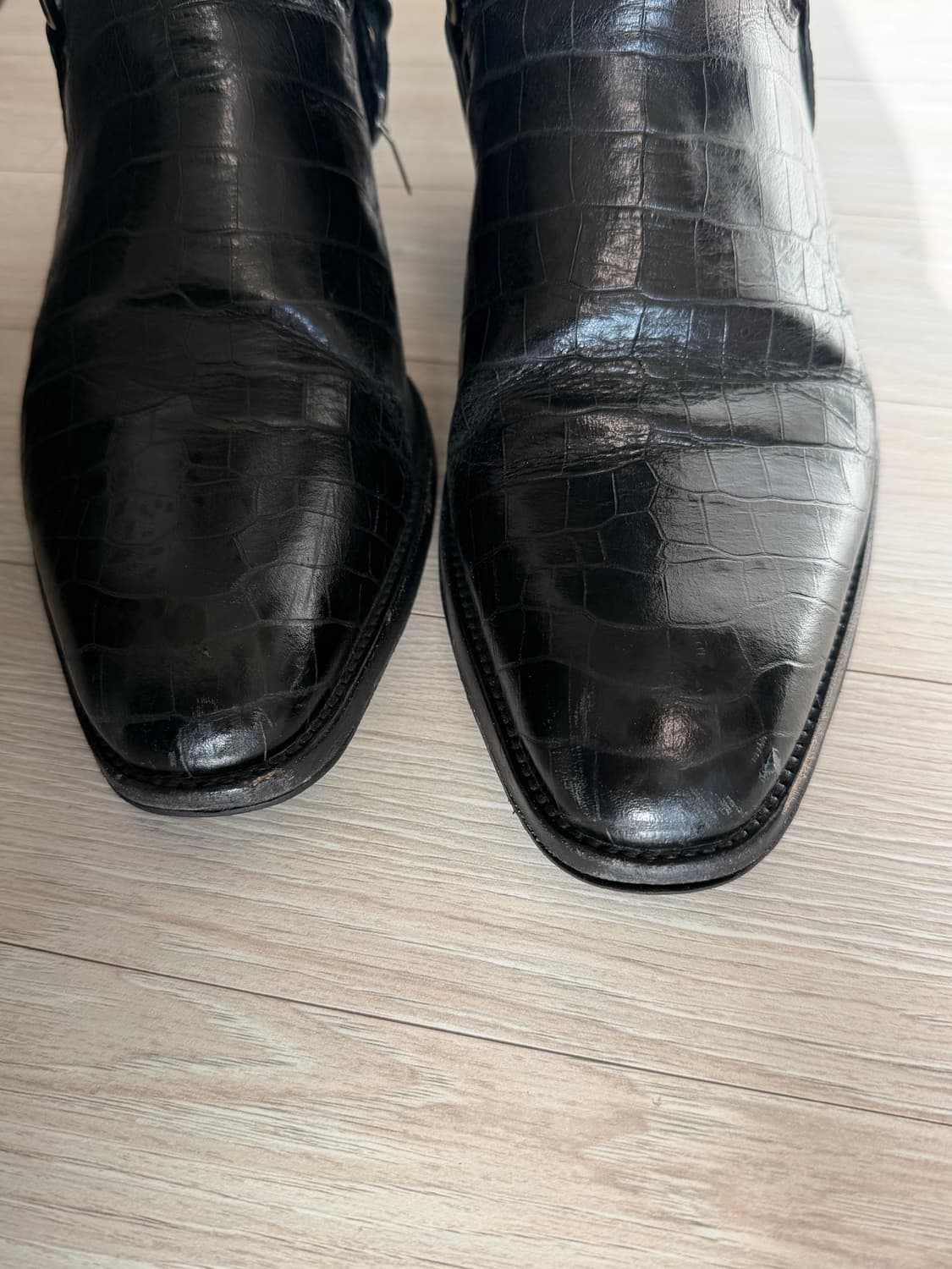 생로랑 크로커다일 하네스 부츠 43사이즈 상품이미지5