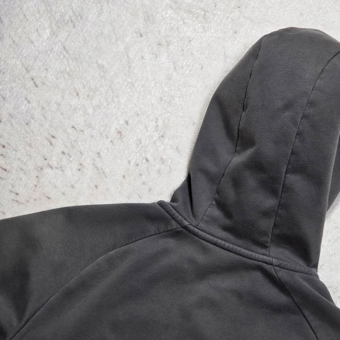 유니클로 챠콜 플리스 후드집업 상품이미지6