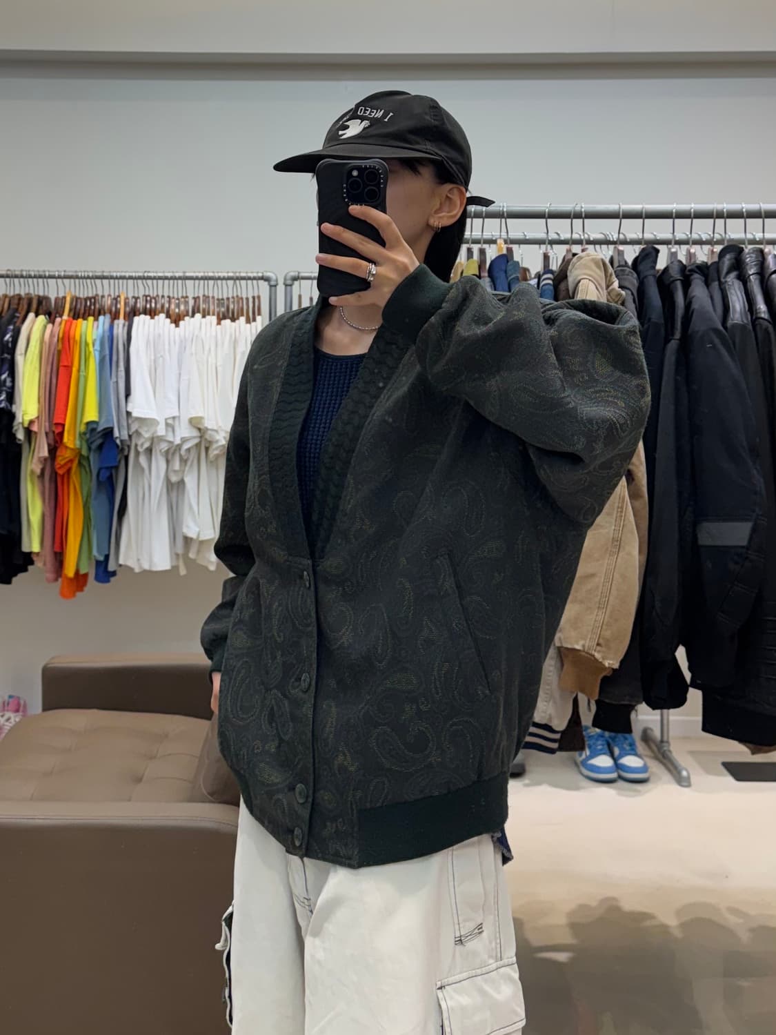 입생로랑 페이즐리 가디건 자켓 상품이미지6