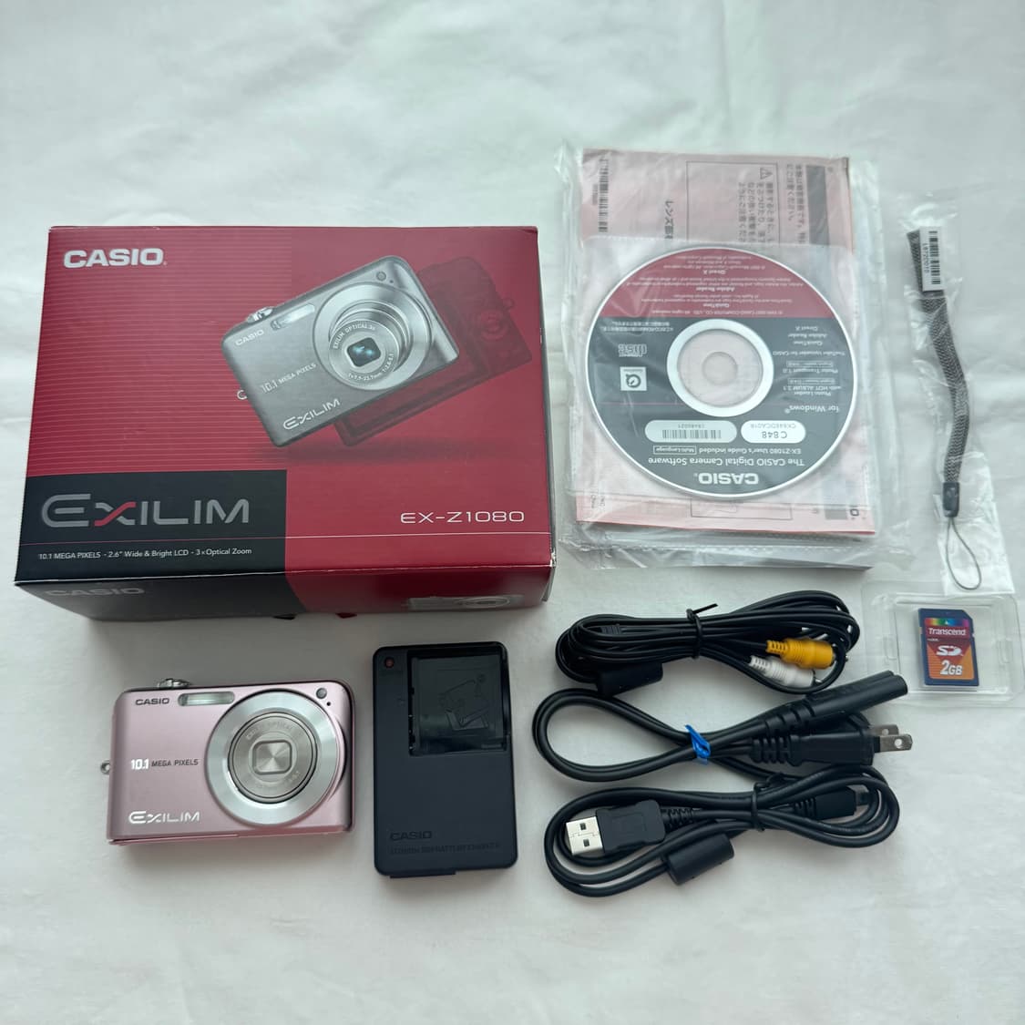 작례⭕️ 카시오 엑슬림 Casio Exilim EX-Z1080 핑크 디카 상품이미지10