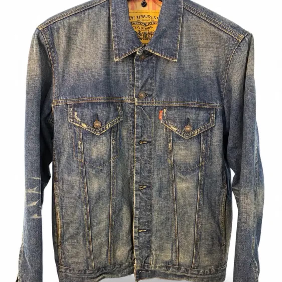 Levi's vintage redtab denim jacket L 상품이미지1