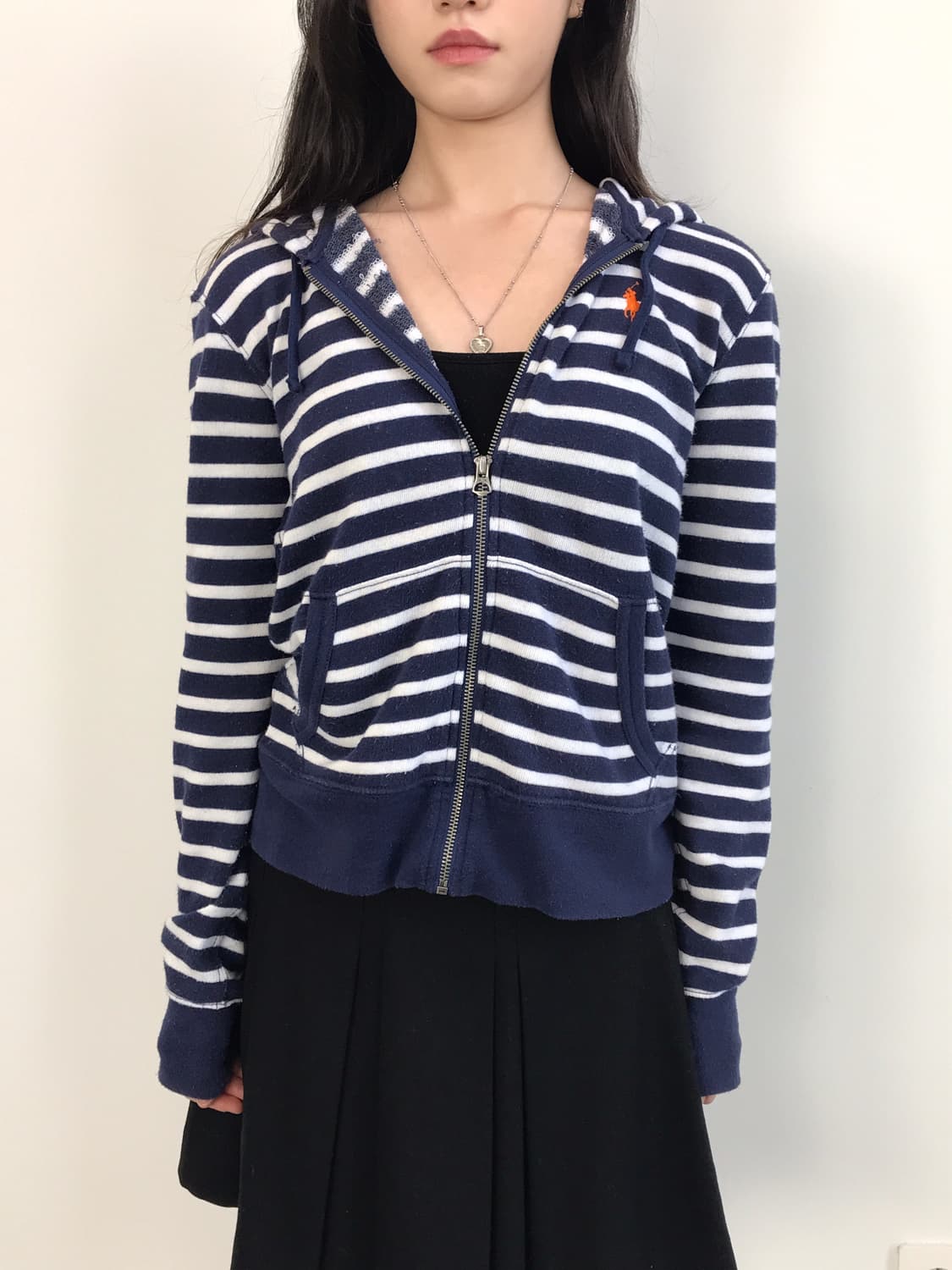 Polo Ralph Lauren Striped Hoodie zip up 상품이미지2