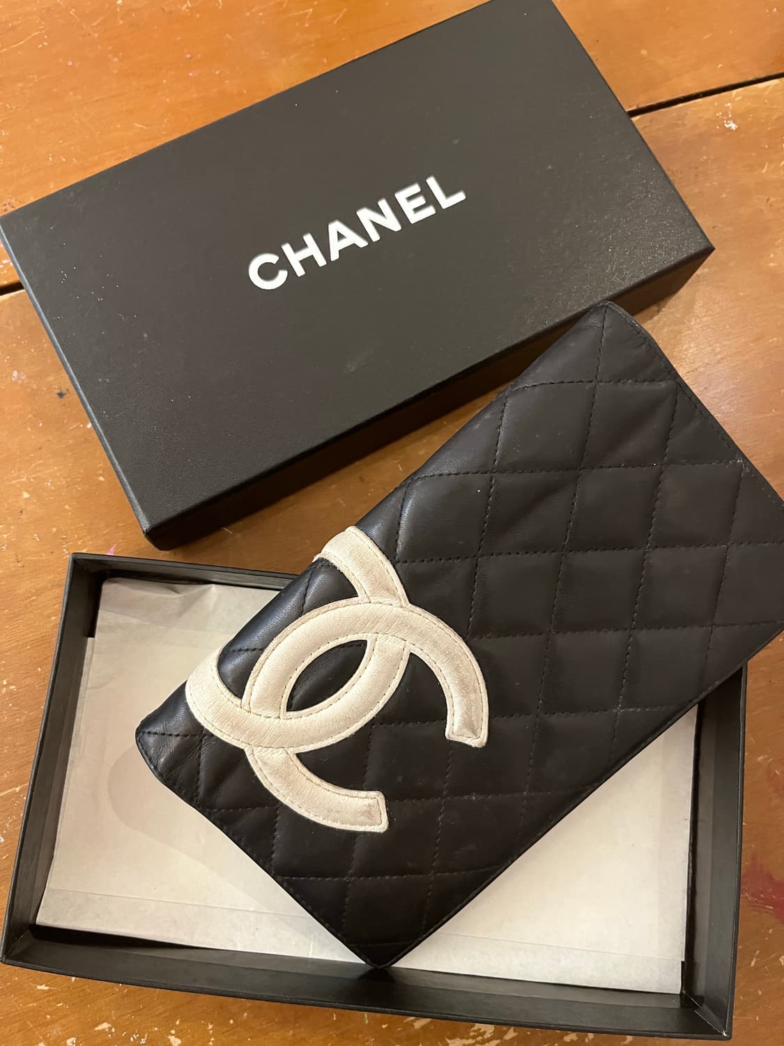 샤넬 램스킨 깜봉 장지갑 상품이미지1