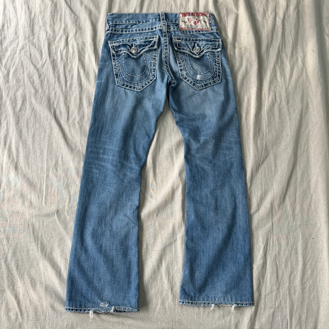 트루릴리전 화이트스티치 부츠컷 데님 29 상품이미지1