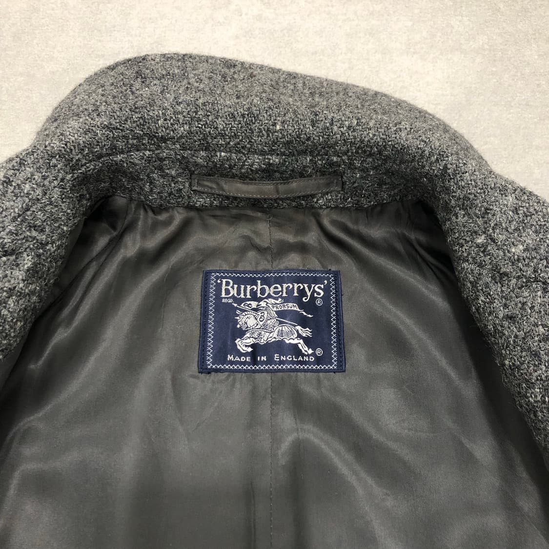 버버리 해리스트위드 잉글랜드 영국 울100 롱코트 48 상품이미지4