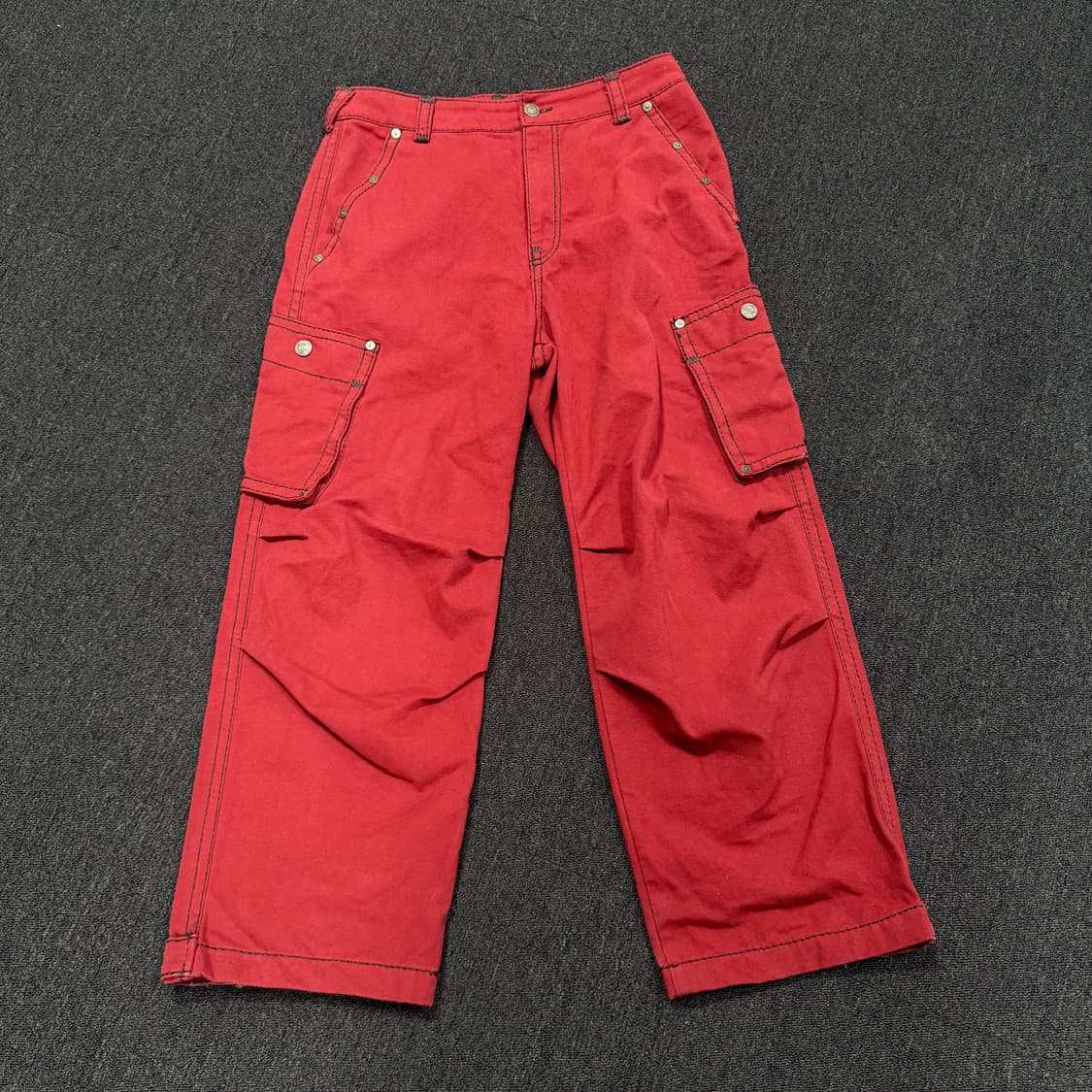 트루릴리젼 버건디 마스터 헌터 데님팬츠 상품이미지5