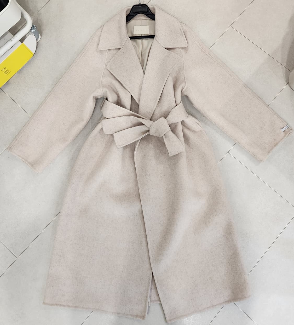 울100 핸드메이드롱코트 상품이미지4