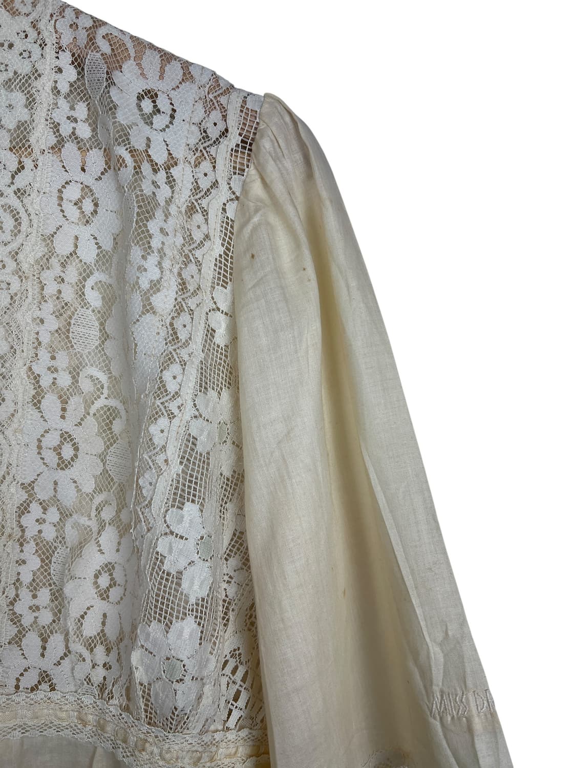 Miss Dior 레이스 롱 가운 아이보리 11M 상품이미지10