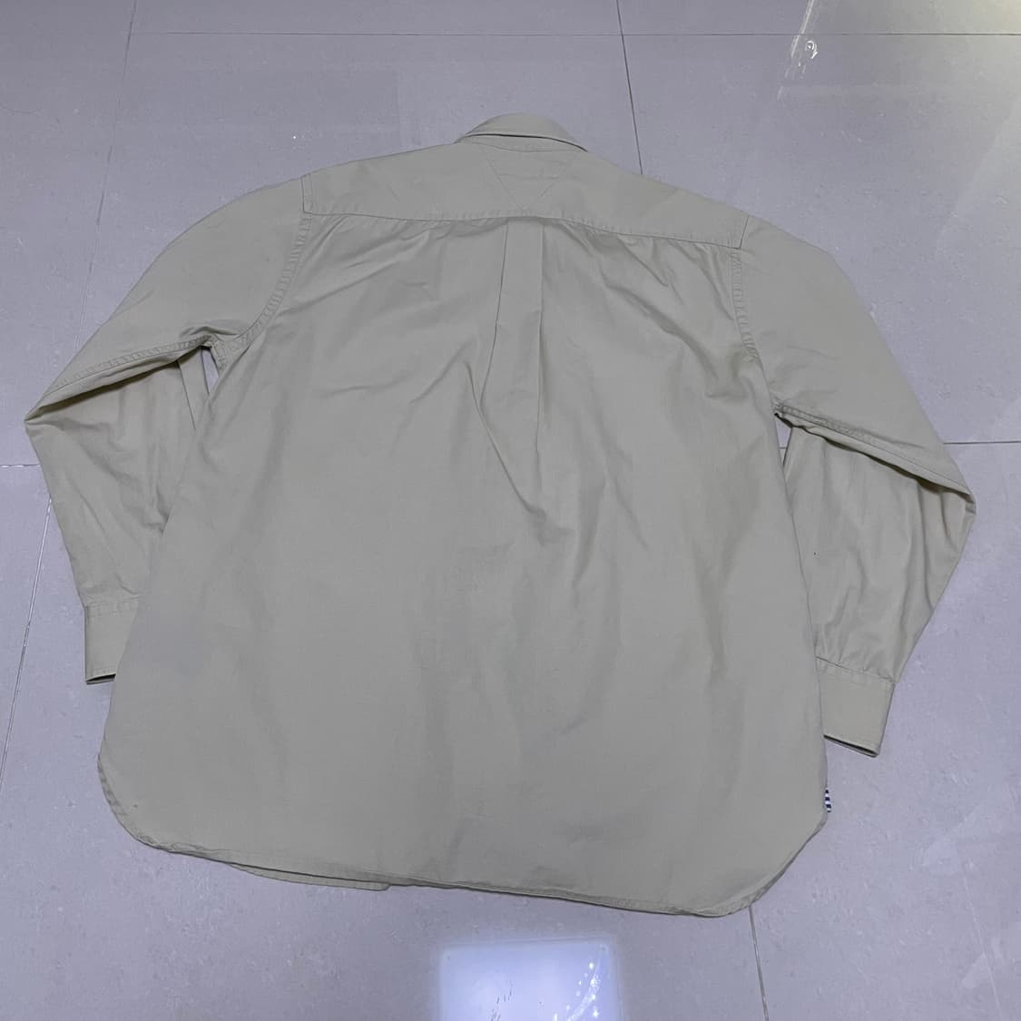 TOMMY 타미힐피거 라이트베이지 셔츠 상품이미지5