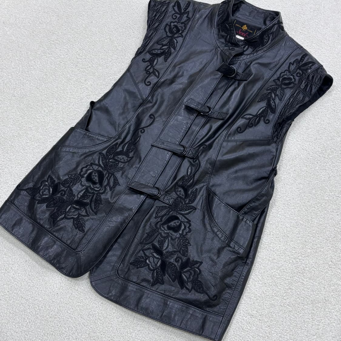 97-106-165 SOOL 소가죽 조끼 0323E 상품이미지1