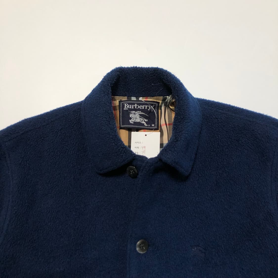 버버리 노바체크 플리스 코트  상품이미지4