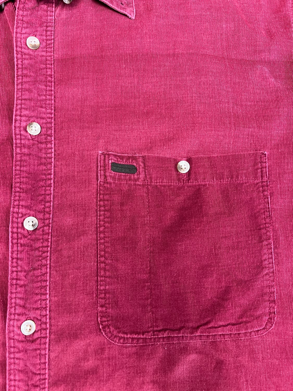 [L] 팀버랜드 빈티지 버건디 코듀로이 셔츠 상품이미지6